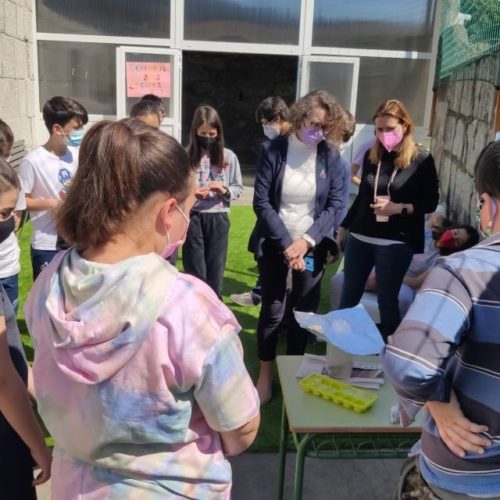 A V Semana das Ciencias de Ponteareas conectou ao alumnado coas universidades galegas