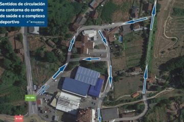 Nova ordenación de mobilidade e tráfico no centro de saúde e complexo deportivo de Ponteareas