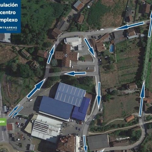 Nova ordenación de mobilidade e tráfico no centro de saúde e complexo deportivo de Ponteareas