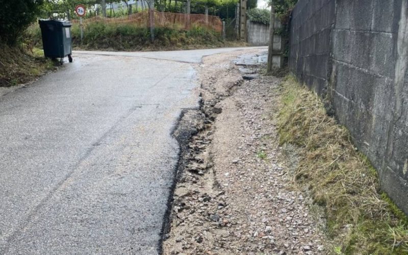 ACiP demanda o remate da obra de saneamento no barrio de Picón en Ponteareas