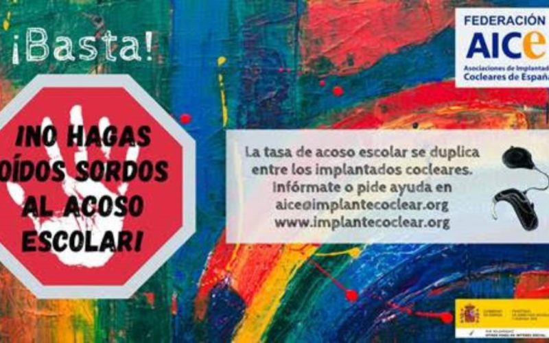 “Non fagamos oídos xordos ao acoso escolar”