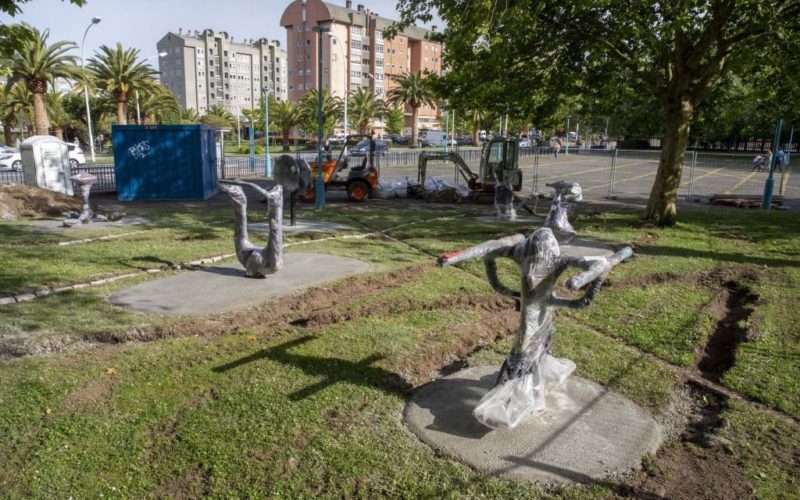 Concello da Coruña comeza as obras do parque biosaudable na praza Casares Quiroga