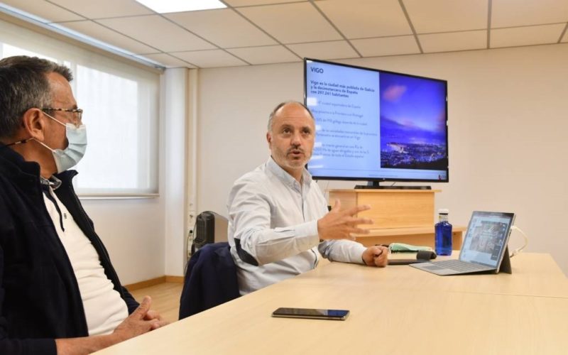 David Regades: “Zona Franca, Concello e goberno de España planifican o Vigo de 2050”