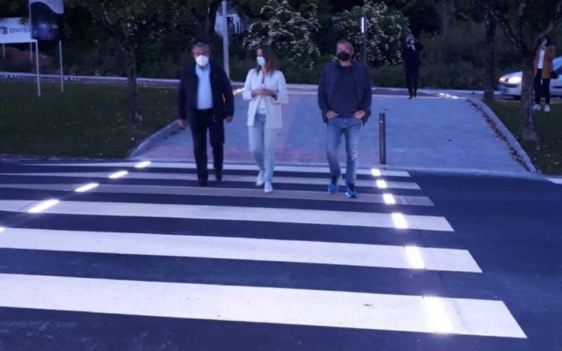 Lugo inaugura o seu primeiro paso de peóns intelixente