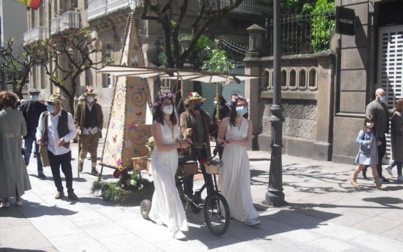 Ourense celebrou a festa dos maios