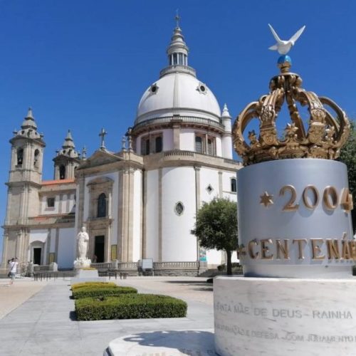 O Santuario da Nossa Senhora do Sameiro en Braga