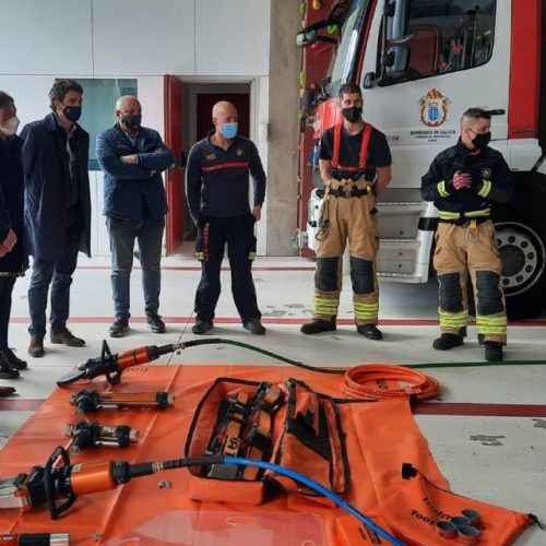 Os bombeiros de Viveiro xa teñen equipo de excarcelación