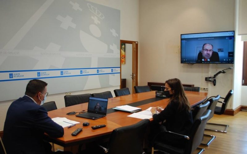 A Xunta e Vilar de Santos estudan mellorar as infraestruturas rurais