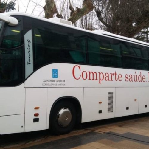 Ponteareas recibirá a unidade móbil de doazón de sangue