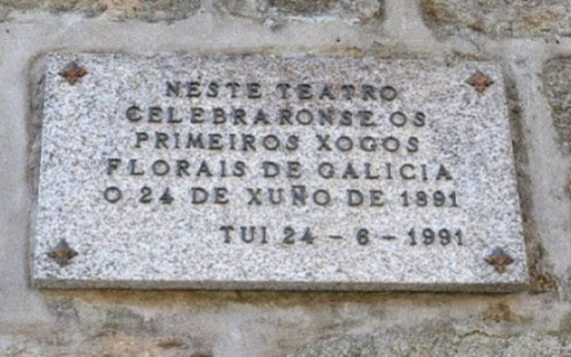 Tui conmemora o CXXX aniversario dos Xogos Florais de Galicia
