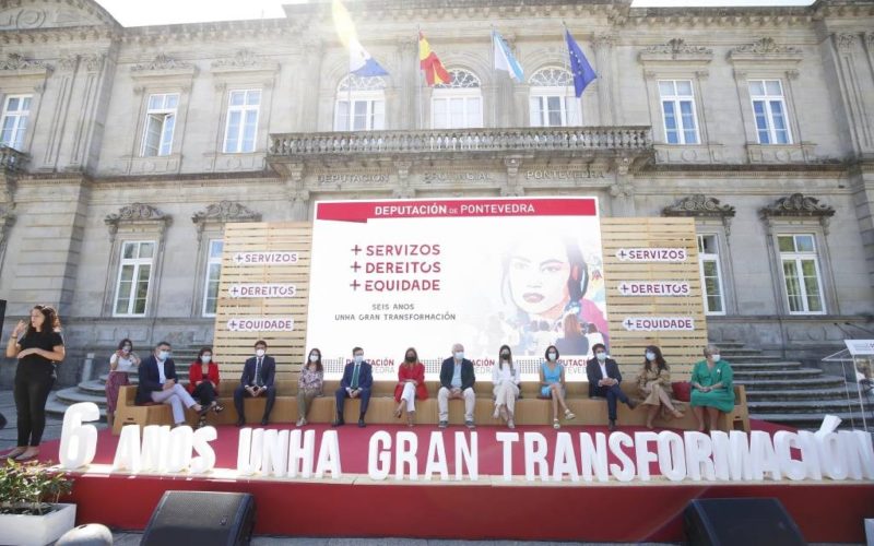 Carmela Silva fai balance de seis anos de xestión ao fronte da Deputación de Pontevedra