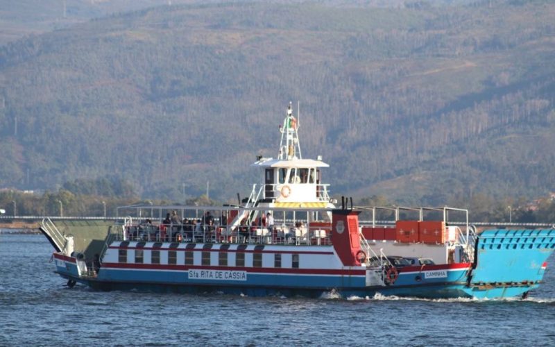 O Ferry-Boat A Guarda-Caminha retomou o seu funcionamento 