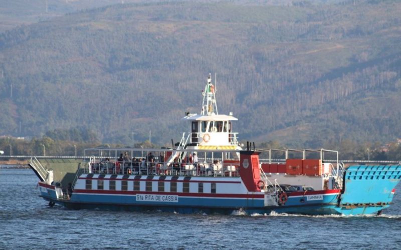 O Ferry-Boat A Guarda-Caminha retomou o seu funcionamento 