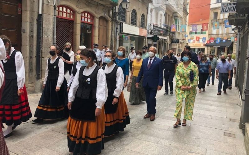 Monforte honra a súa patroa a Virxe de Montserrat