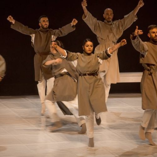 Danza contemporánea no Camiño de Santiago ao seu paso por Mos