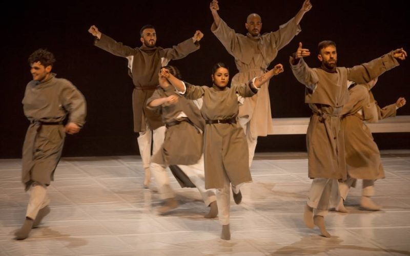 Danza contemporánea no Camiño de Santiago ao seu paso por Mos