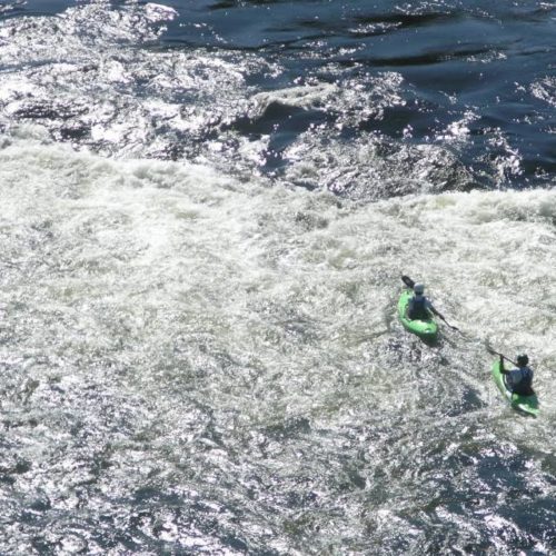 Descenso “Ourense Provincia Termal” de piragüismo no río Miño
