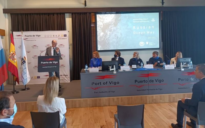 A Russian Ocean Way finaliza en Vigo a súa primeira etapa