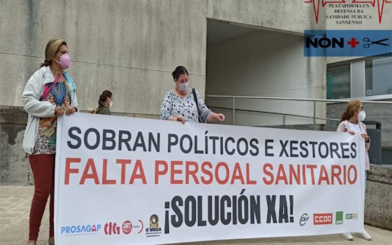 Denuncian déficit de 50% de médicos e sen enfermeiras en pediatría en Sanxenxo