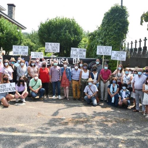 Plataforma pola Sanidade Pública de Tomiño denunciou deterioro na Atención Primaria