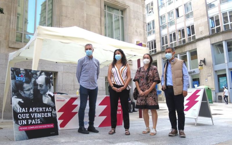 BNG Ourense demanda medidas reais e efectivas que rebaixen o recibo da luz