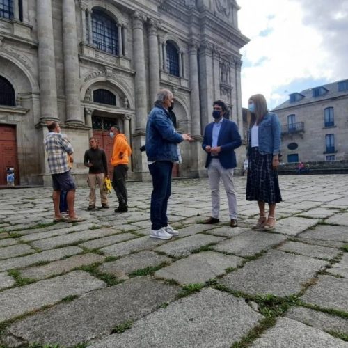 A Xunta acomete novas actuacións arqueolóxicas no claustro e no adro da catedral de Lugo