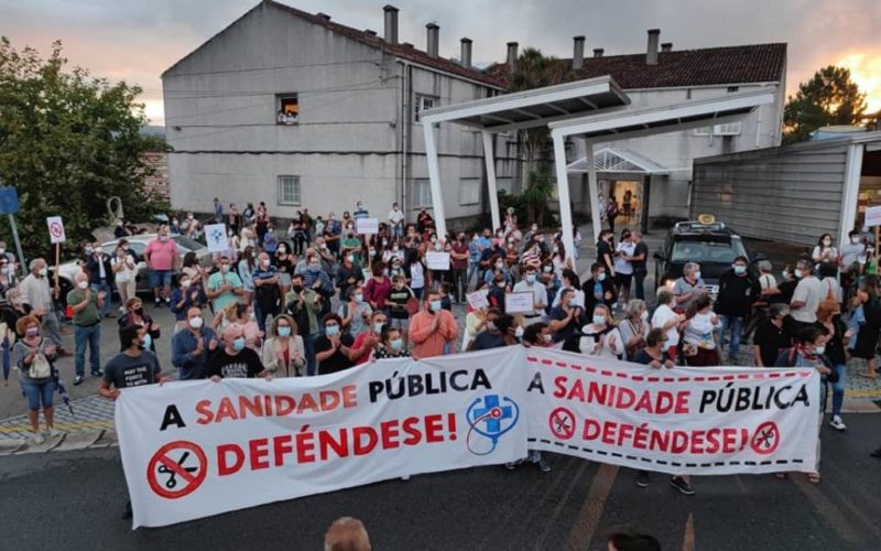 AporM apoia a concentración en defensa da sanidade pública en Mondariz