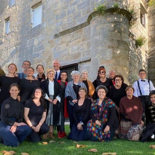 Exitoso obradoiro de teatro veciñal no Mosteiro de Oia