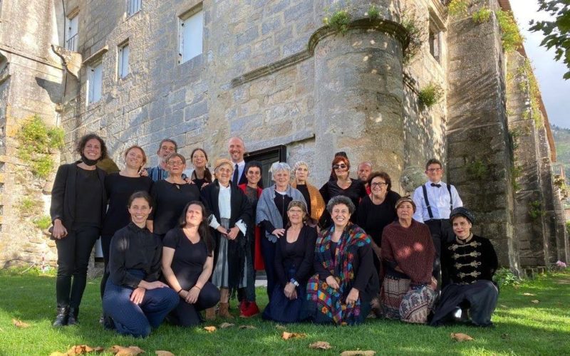 Exitoso obradoiro de teatro veciñal no Mosteiro de Oia