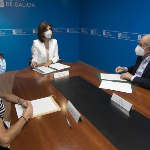 A Xunta e o Concello de Pantón humanizarán os accesos ao balneario de Augas Santas
