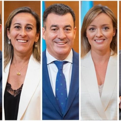 Sete conselleiros do goberno galego formalizan a súa renuncia ao escano no Parlamento galego