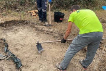 Nova escavación no xacemento arqueolóxico lucense de Proendos