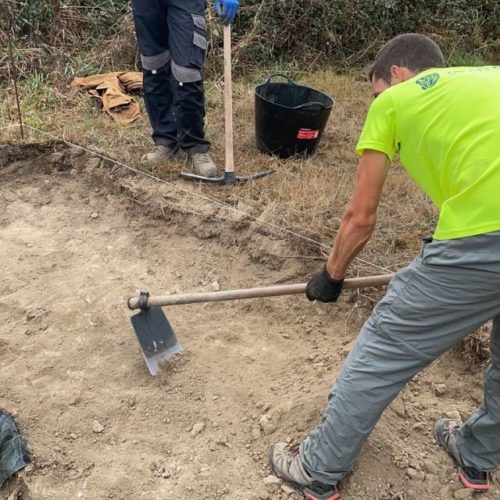 Nova escavación no xacemento arqueolóxico lucense de Proendos