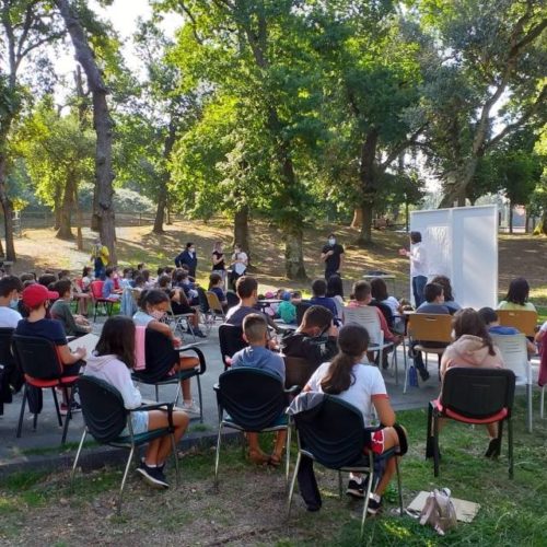 A Escola de Verán de Ribadumia recupera o seu ritmo