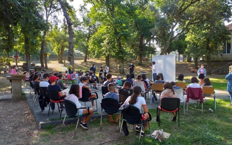 A Escola de Verán de Ribadumia recupera o seu ritmo