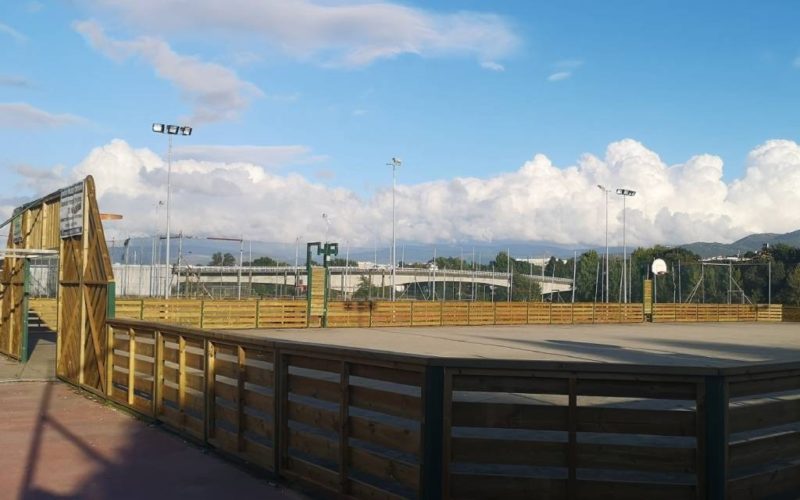 Reformas na zona deportiva do Parque A Canuda en Salvaterra