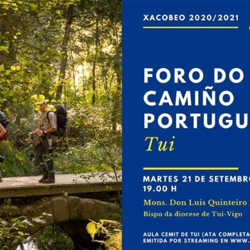 O bispo de Tui-Vigo, D. Luís Quinteiro, protagonista no Foro do Camiño Portugués