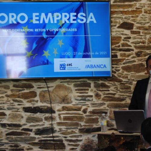 Empresarios lucenses analizan os fondos europeos Next Generation