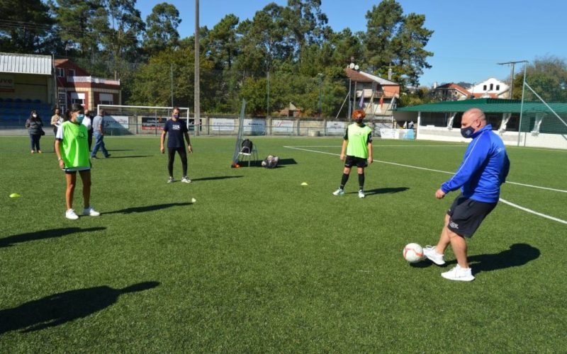 Mos, epicentro do innovador proxecto ‘Fútbol a Pie’