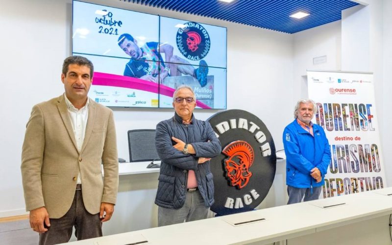 O complexo turístico do Corgo, en Muíños, acolle a única proba da “Gladiator Race” España en 2021
