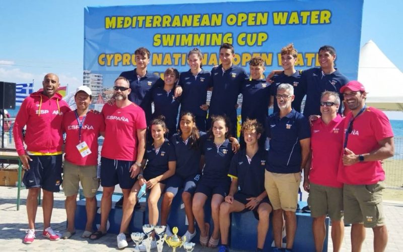 A ponteareá Iria Lemos, bronce na Copa de España de natación en augas abertas