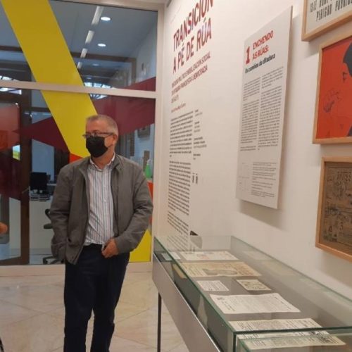 A Coruña presentou a exposición “Transición a pé de rúa”