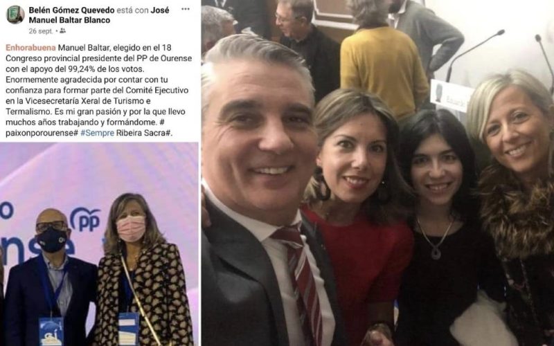 Deputación de Ourense patrocina un libro dunha vicesecretaria do Partido Popular