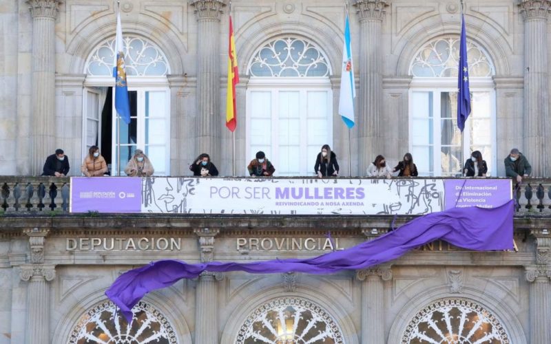 Deputación de Pontevedra presentou programación para o 25N baixo o lema #PorSerMulleres