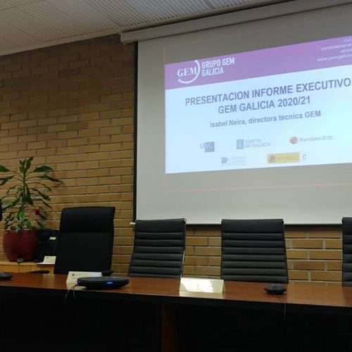 Presentado o Informe Executivo sobre Emprendemento en Galicia 2020-2021