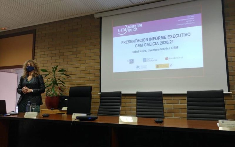 Presentado o Informe Executivo sobre Emprendemento en Galicia 2020-2021