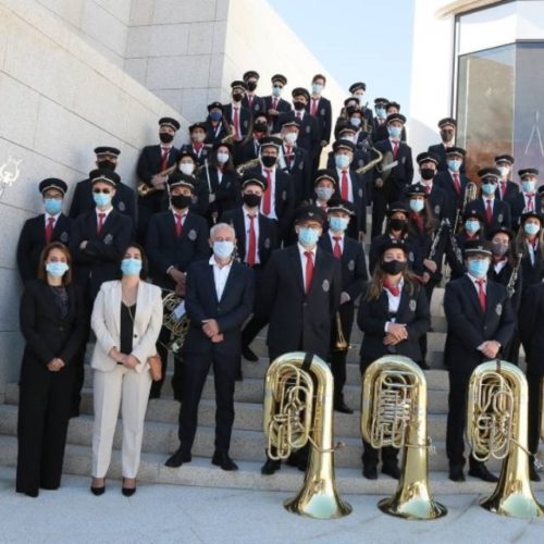 Banda Musical Monção e Miguel Ângelo gravam música