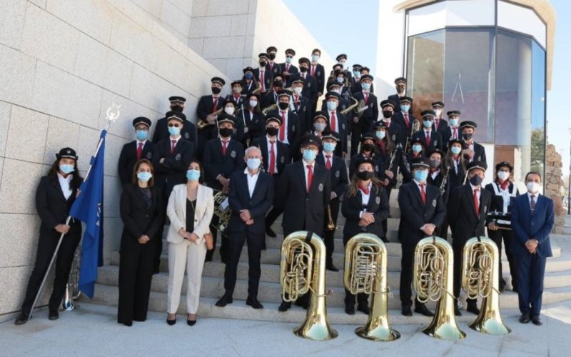 Banda Musical Monção e Miguel Ângelo gravam música