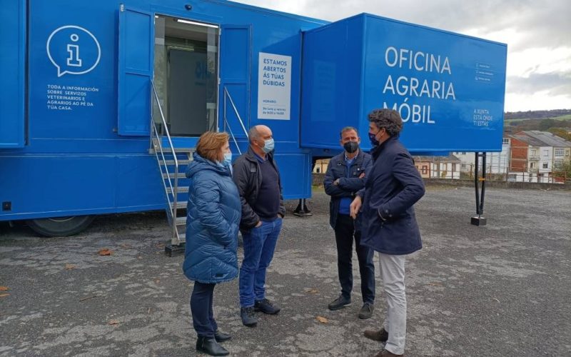 A Oficina Agraria de Sarria está en reformas