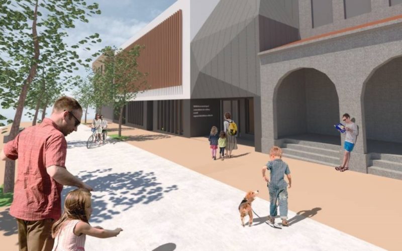 En marcha a construción da futura Biblioteca Municipal de Tomiño